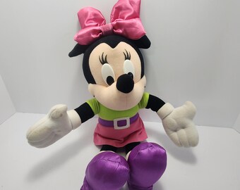 Minnie Mouse Vintage Mattel Talking Plush Figure - Minnie House - Plush - Plushies - Stuffed Animals - Disney - Disney Gift - Interaction