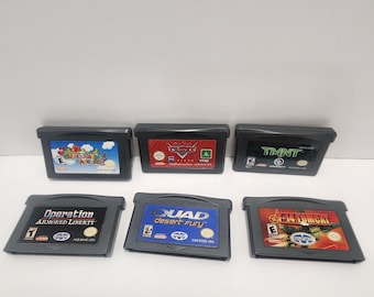 Game Boy Advance Games - Game Boy Advance - Cars - Spongebob SquarePants  - Lilo and Stitch - Disney - Disney Games - Nickelodeon Games