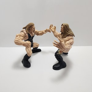 Wwf Jakks Maximum Sweat Actionfiguren - Edge - The Big Show - Paul Wright - Wwf Actionfiguren - Wrestling Actionfiguren