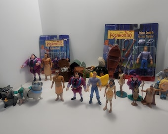 ヴィンテージ ディズニーのポカホンタス フィギュア、自分で選んで、90