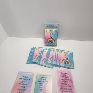 Tarjetas de afirmación - Tarjetas - Juegos de cartas - Vibraciones - Positividad - Regalos - Regalos de San Valentín - Regalos para parejas