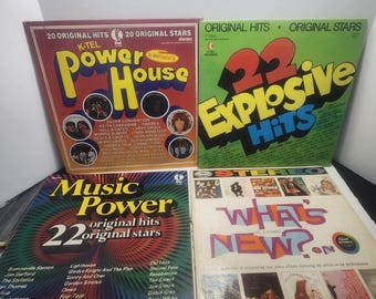 1970s Vinyl Records Popular Hits LOT of 4 - Vinyl - Records - Vinyl Records - Top Hits - Music - Music Hits