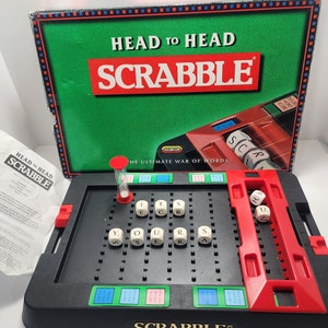 Persoonlijk vintage bordspel scrabble 1997 - scrabble - bordspel - vintage spel - vintage bordspel - scrabblebordspel