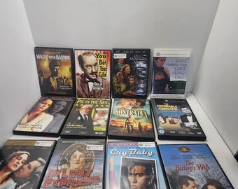 Vintage 1990's 1980's Movie Dvd Mixed LOT - Dvds - Movies - Vintage Movies - Vintage Dvds - Pie In The Sky - Australia - Old Movies