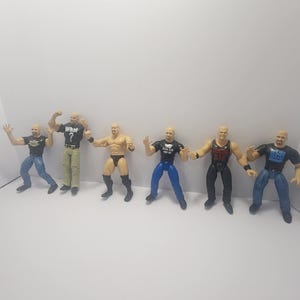 Stone Cold Steve Austin Vintage 1990&#39;s WWF Actionfiguren - Stone Cold - Steve Austin - Stone Cold Steve Austin - Attitude Era - Wrestlers