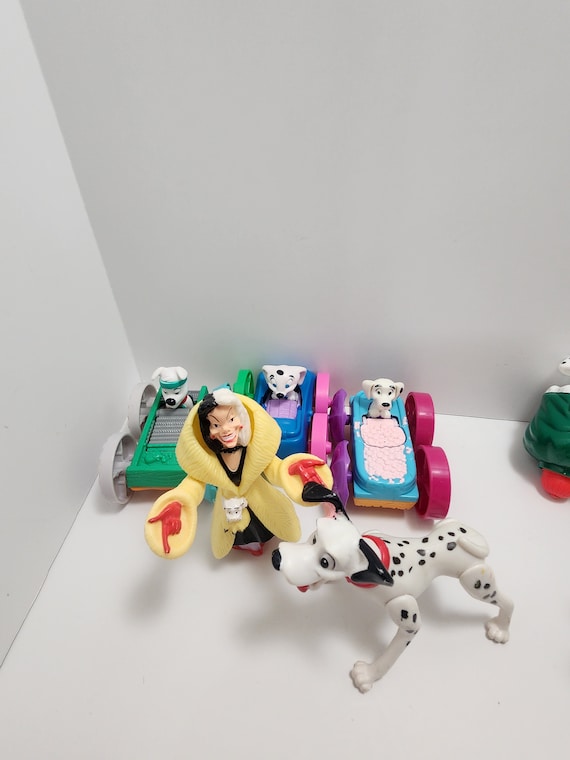 101 Dalmations Disney Toys - Cruella De Vill - Dalmations - Disney