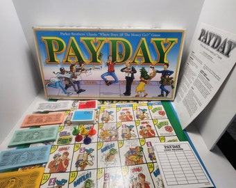 Payday Vintage 1994 Parker Brothers Board Game - Payday