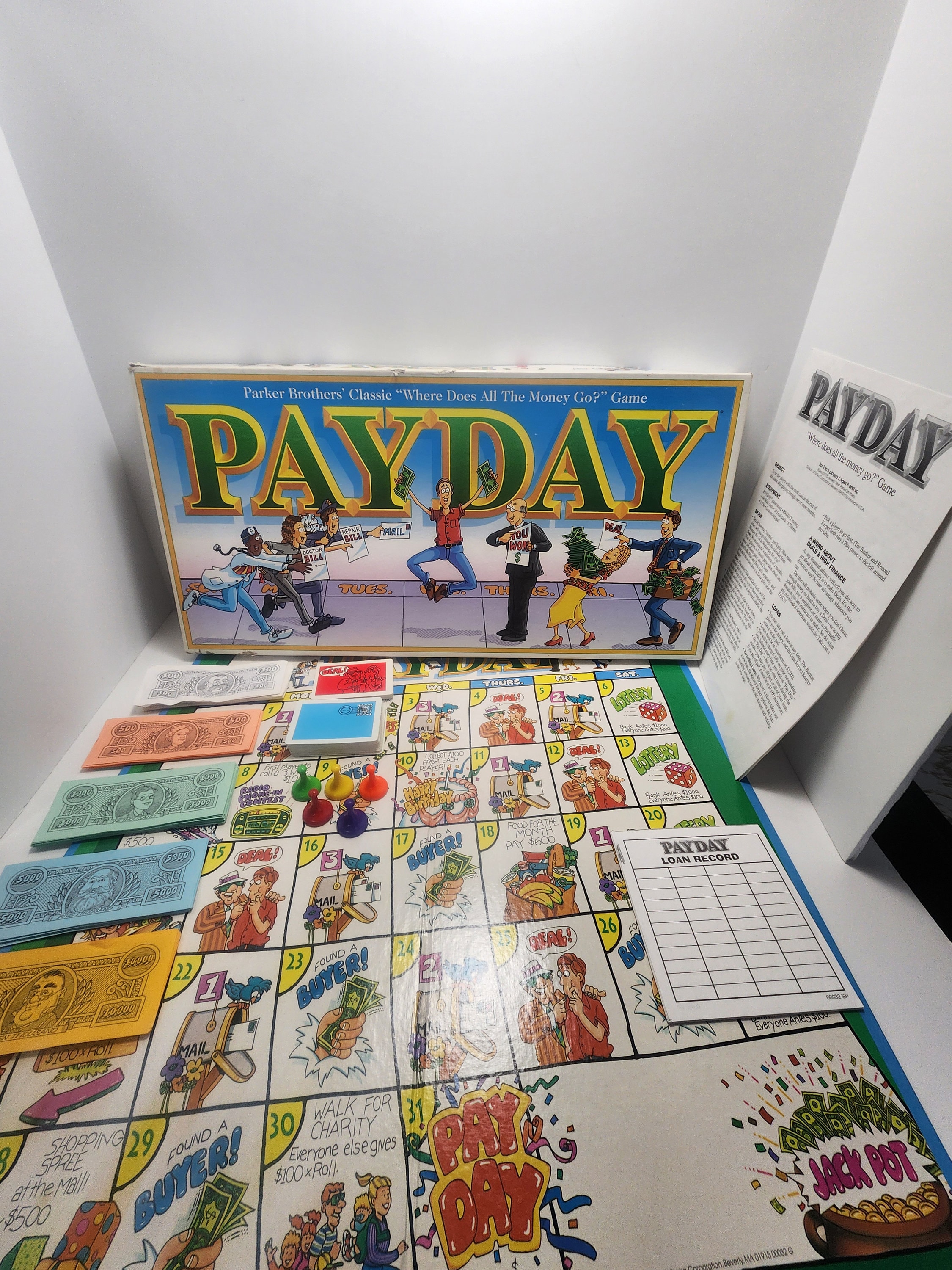 ペイデイ ヴィンテージ 1994 パーカーブラザーズ ボードゲーム