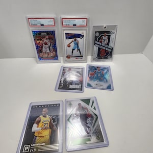 Cartes de basket-ball NBA - LeBron James - Ja Morant - NBA - Cartes NBA - Basketball - Cartes de basket-ball - Graded - Cartes à collectionner - Cadeau nba