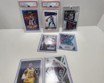 NBA Basketball Trading Cards - LeBron James - Ja Morant - NBA- NBA Cards - Basketball - Basketball Cards - Graded - Trading Cards - nba Gift