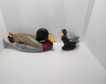 Beeldjes wilde eend - Eenden - Wilde eend - Dieren in het wild - Dieren - Jagen - Eendenjacht - Eendfiguren