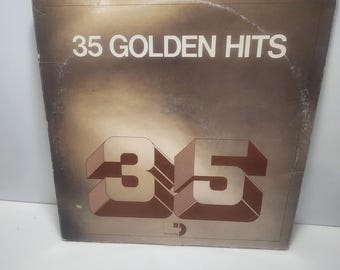 Golden Hits Vinyl LP Record 1976 - Hits - Music Hits - Golden Hits - 1970's - Orginal Records - Vinyl - Vinyl LP Records - Vintage Music