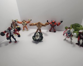 ベン10 プレイメイツ アクションフィギュア カートゥーン