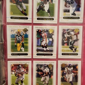 Topps Pełna strona NFL 1st Edition 50th Anniversary Trading Cards - Karty kolekcjonerskie - NFL- 1st Edition - Karty NFL - Karty sportowe