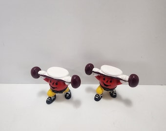 Kool Aid Mann 1990s Vintage PVC Hebegewichte Figur - Vintage Spielzeug - PVC Figuren - PVC Spielzeug - Koolaid- Kool Aid - Kool Aid Man
