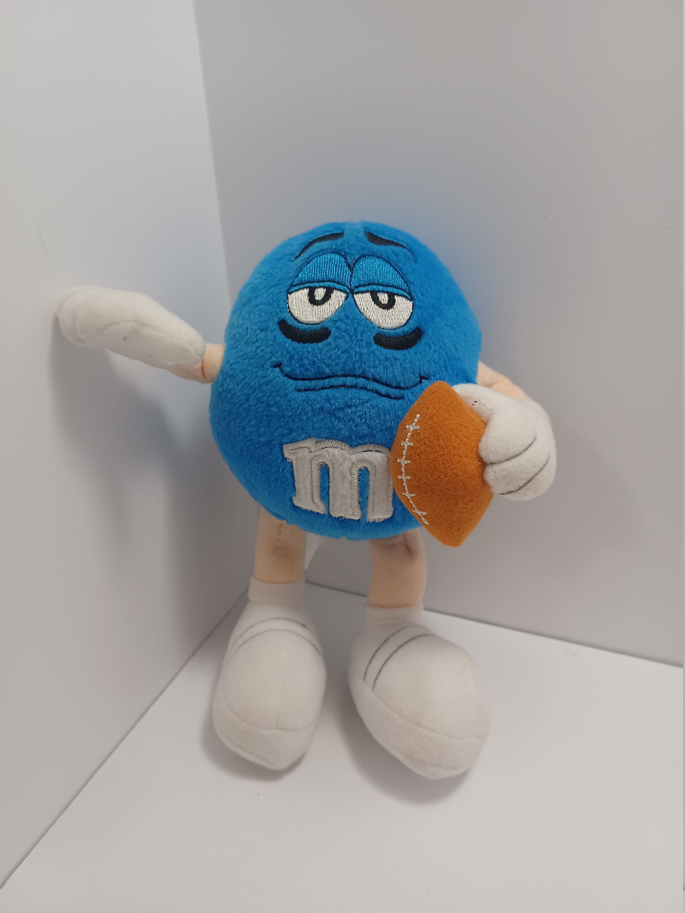 Blue M&ms Plush Character 2001 Blue Candy Plush Vintage -  Norway