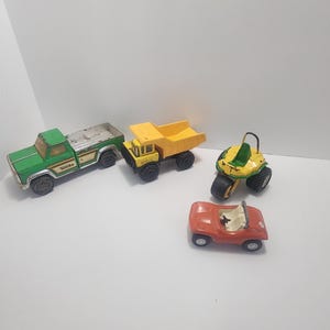 Tonka Vintage Toy Vehicles - Construction Toys - Toy Vehicles - Tonka - Tonka Toys - Tonka Trucks - Vintage Toys
