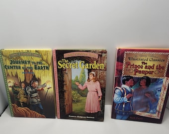 Treasury Of Illustrated Classics Book Series Vintage LOT Of 3 - Treasury Of Illustrated Classics - Classif Books - Prince And The Pauper