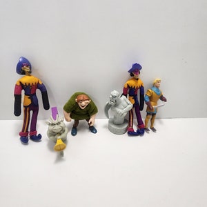 Disney Hunchback Of Notre Dame Action Figures - Disney - Disney Toys - Hunchback Of Notre Dame - Hunchback Toys - Disney Toys - Mcdonalds