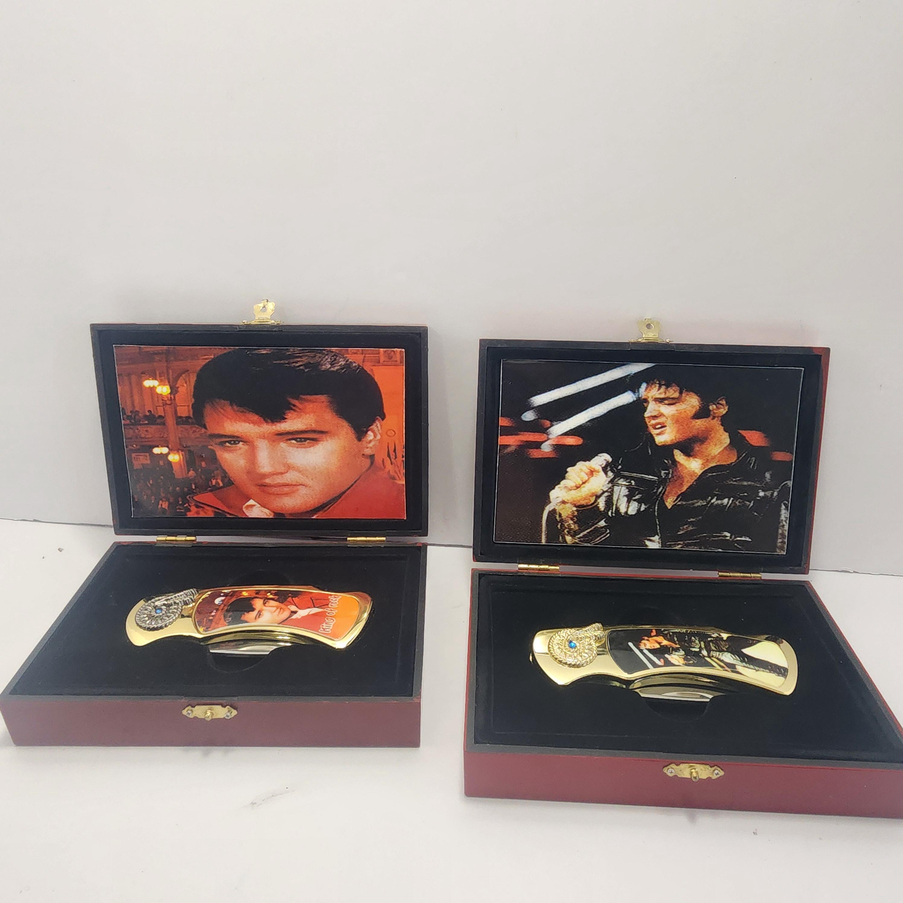 1990's Elvis Presley Collectable Memorbilla Folding Knife With