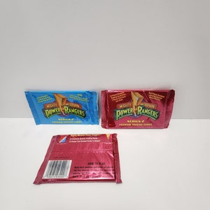 Paquetes de cartas coleccionables de los Power Rangers Mighty Morphin de los años 90, nuevos - Power Rangers - Cartas coleccionables - Paquetes de cartas - Cartas de los Power Rangers