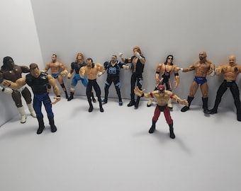 WCW Vintage Wrestling Action Figures - WCW- WCW Toys - Wrestling - Wrestling Toys - Vintage Action Figures - Sting - Aew - Wwe - Wwe Toys