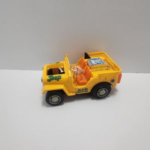 Jeep Vintage Truck - Super Jeep - Vehicles - Hong Kong Toys - Vintage Toys - Cars - Toy Cars