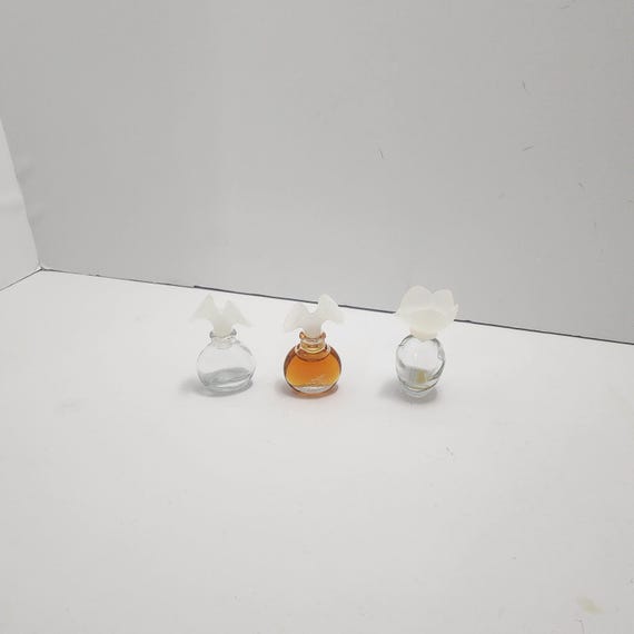 1980's Chloé by Karl Lagerfeld Minature Perfume Bottles LOT of 3 - Karl Lagerfeld - Chloe Perfume - Chloe - Minature Bottles - Perfume Bottl
