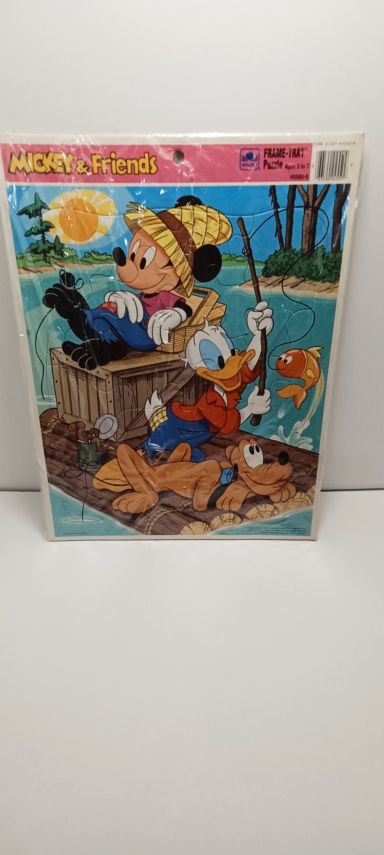Walt Disney Vintage Puzzle Donald Duck Mickey Mouse 1990s