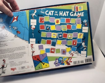 Dr Suess the Cat in the Hat Board Game 1996 Vintage Games