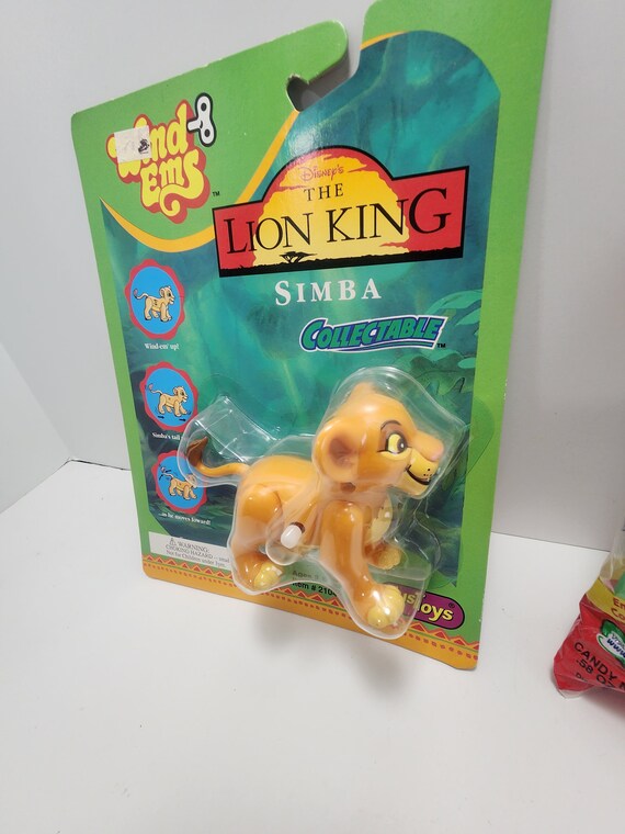 Disney Vintage the Lion King Simba Wind up Action Figure