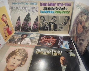 Vinyl LP Records 1970s To 1980s Mixed LOT - Vinyl - Vinyl Records - Vinyl LP Records - Music - Glenn Miller - Mantovani - Ronnie Milsap
