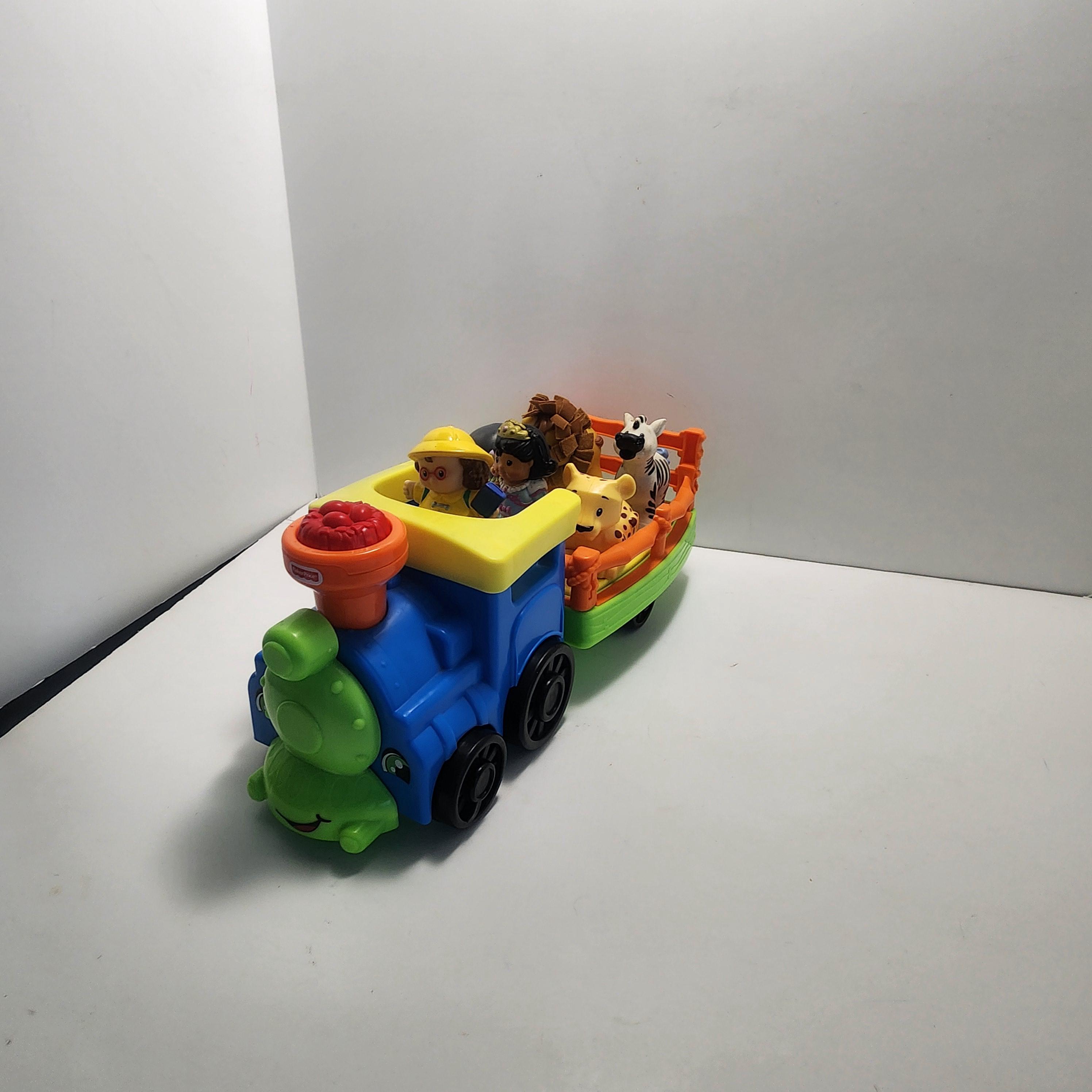 Fisher-Price Little People Choo-Choo Zoo Train – Train Musical Avec Animaux – Dès 1 An – Jouet Sons Et Chansons