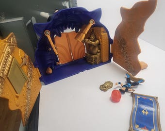 1998年SEGAアミューズメント専用景品　ディズニークラシックスアートプレート アラジン 洞窟の不思議 1990年代 ヴィンテージ プレイセット