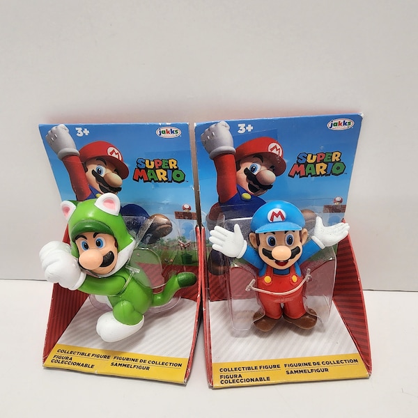 Super Mario Toys - Mario - Lugie - Mario Toys - Super Mario - Nitendo - Nitendo Toys