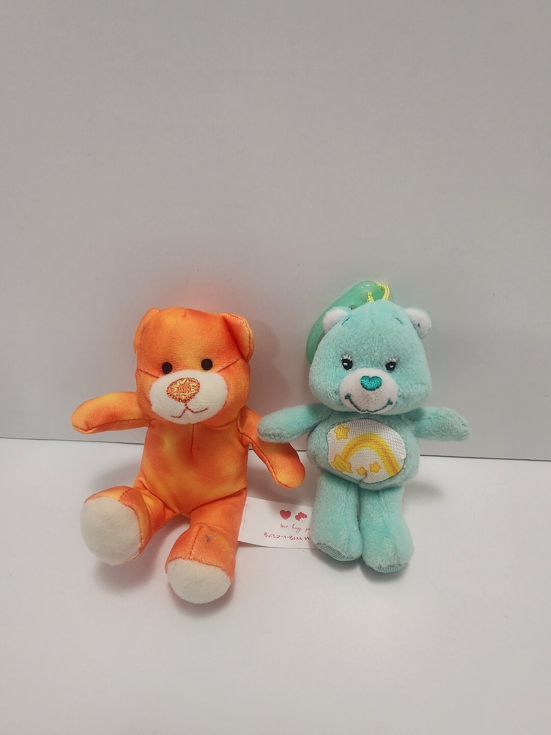 Build A Bear and Carebears Vintage Plush Lot of 2 - Build A Bear ...