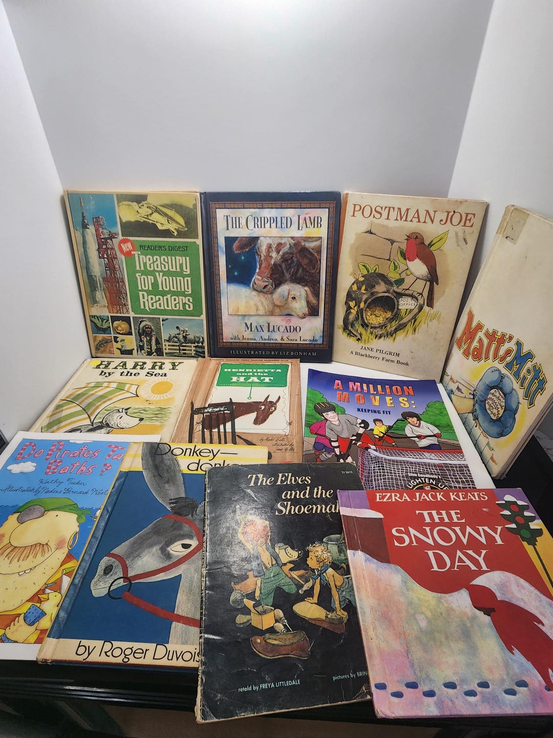 1980's 1990's LOT of 11 Vintage Children's Books - Books - Children's ...