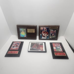 Kansas City Chiefs Memorbilla RARE Plaques - Kansas City Chiefs - NFL- Nfl Memorbilla - Nfl Plaques - Kansas City Chiefs Plaque