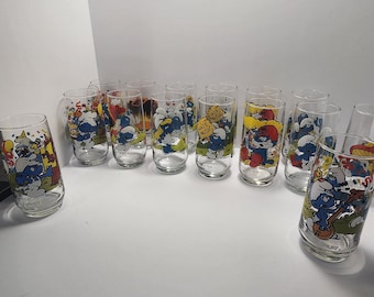 Gafas de los Pitufos de Hardee's (1983) - Gafas de Hardee's - Pitufos antiguos - Gafas de los Pitufos