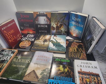 John Grisham Books - Hardcover Books - Paperback Books - John Grisham - Series - Best Selling - Popular Authors - John Grisham Books