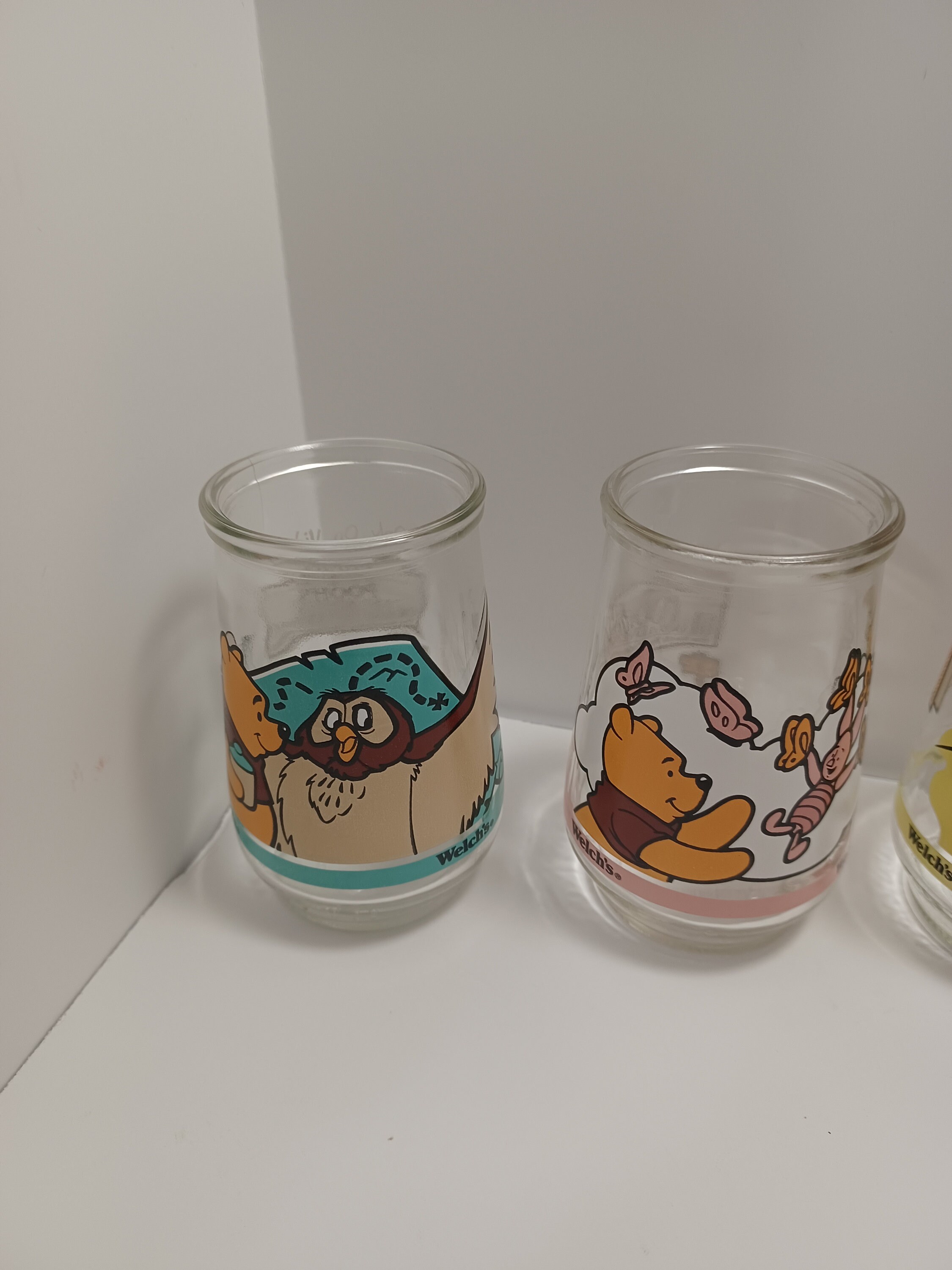 Vintage Welch's Jelly Jars Winnie the Pooh Jars the Etsy