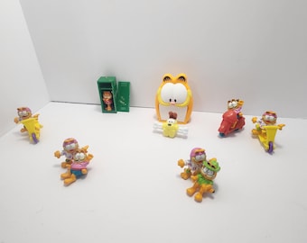 Garfield Figuren - Odie Figur - Enesco - Garfield Toys - United Features Syndikat - 1980 PVC Figuren