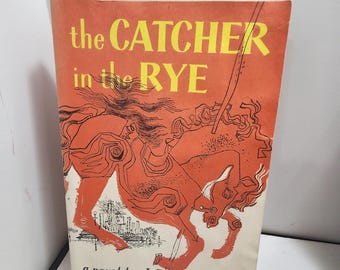 1979 The Catcher in the Rye by J. D. Salinger - 1970's - Vintage Books - Popular Books - J D Salinger - Salinger Books - Catcher In The Rye