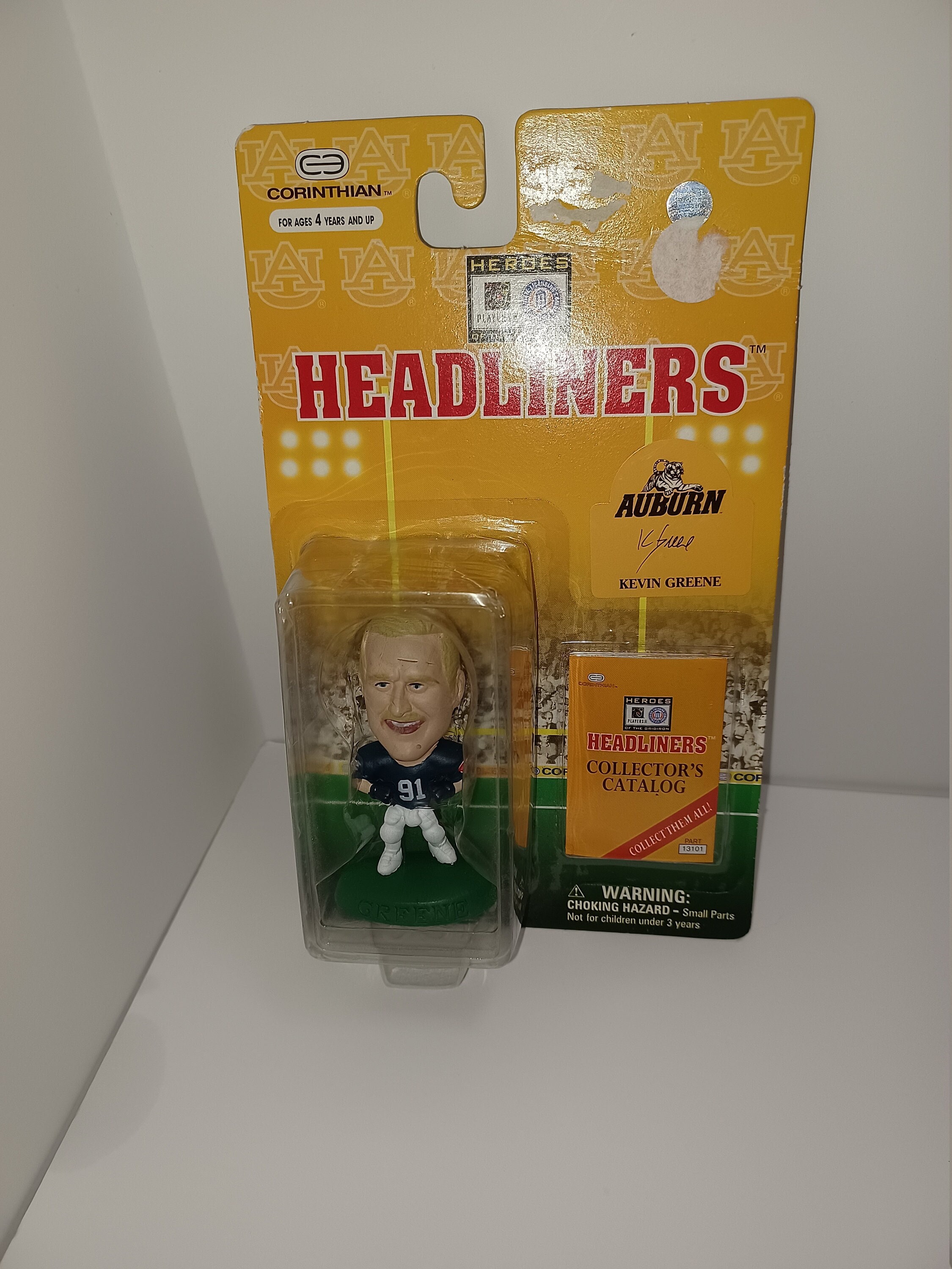 Kevin Greene Auburn 1996 NFL Headliner Figure - Auburn Tigers