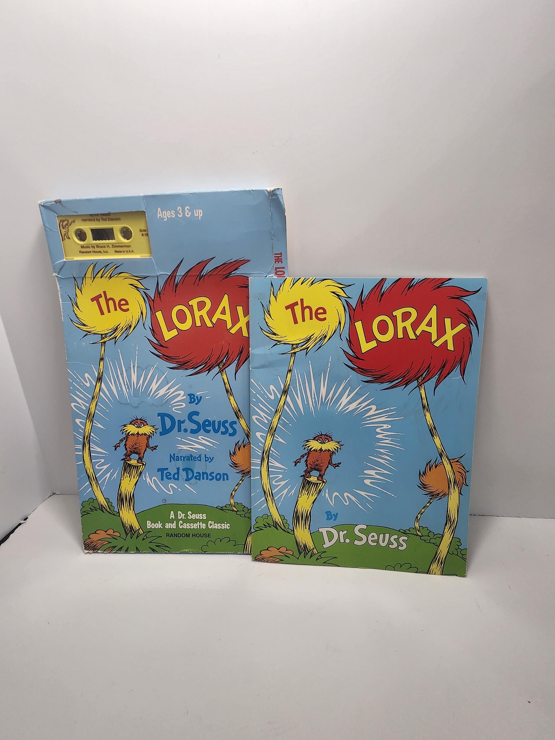 Dr Seuss 1992 the Lorax Random House Vintage Book With Tape - the
