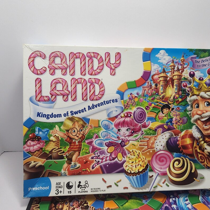 Candy Land Hasbro 2000's Board Game - Games - Vintage Games - Hasbro ...