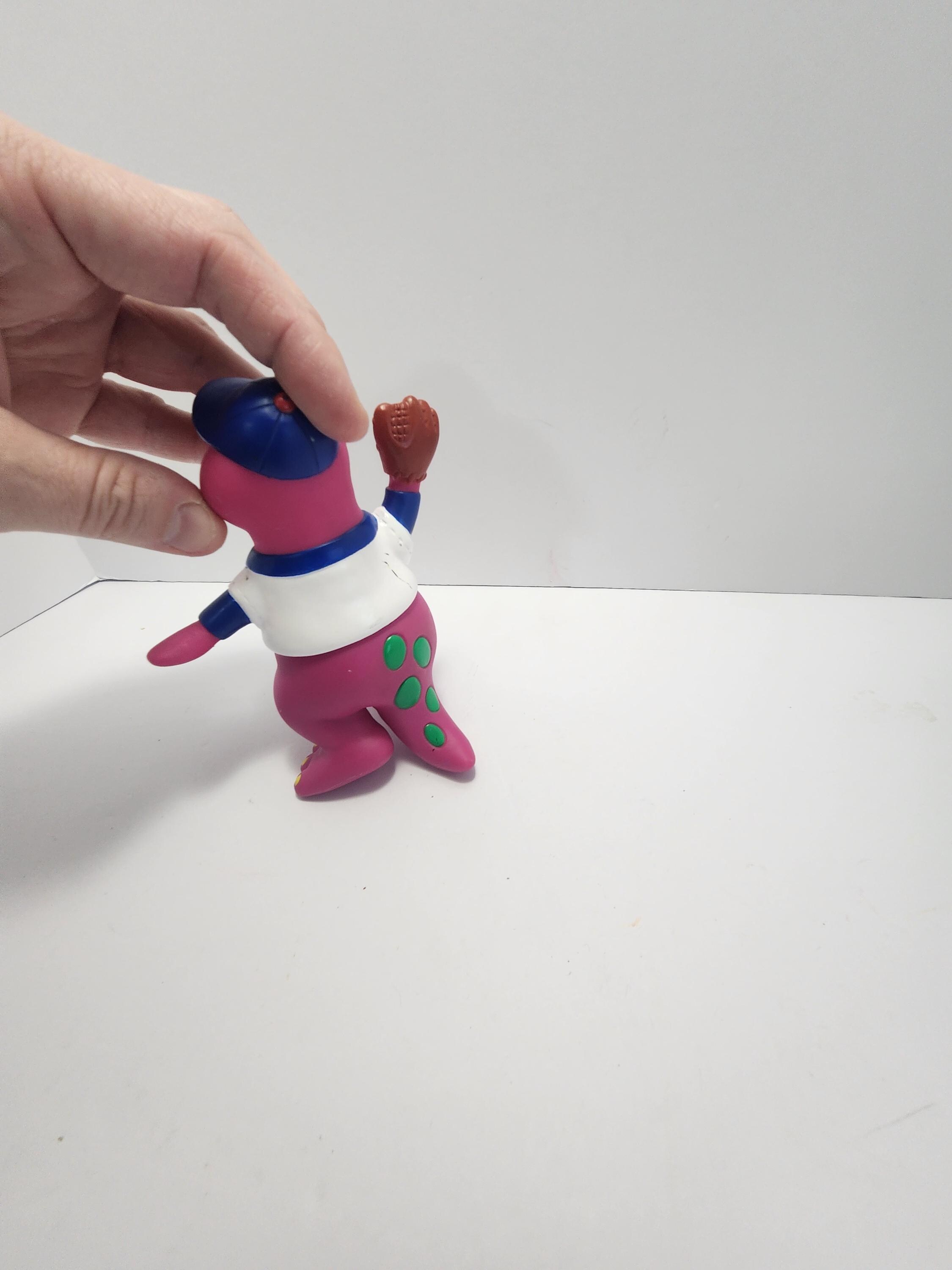 1993 Vintage Barney Baseball Player Figure - Barney - Barney and