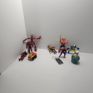Xmen Wolverine Iron Man Marvel Actionfigur Spielzeug - Iron Man - Iron Man Spielzeug - Actionfiguren - Marvel - Marvel Spielzeug - Wolverine - Superheld Bild 1