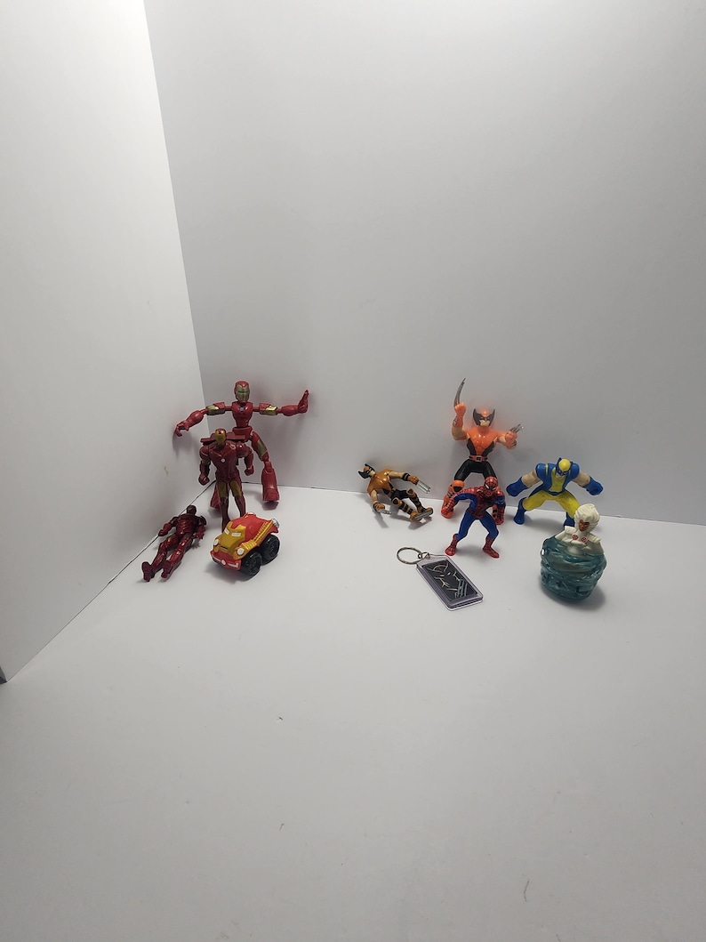 Xmen Wolverine Iron Man Marvel Actionfigur Spielzeug - Iron Man - Iron Man Spielzeug - Actionfiguren - Marvel - Marvel Spielzeug - Wolverine - Superheld Bild 1