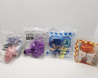 Toy Story Vintage Disney Toys - Toy Story - Toy Story Toys - Disney - Disney Toys - Fast Food Toys - Burger King Toys - Kids Meal Toys
